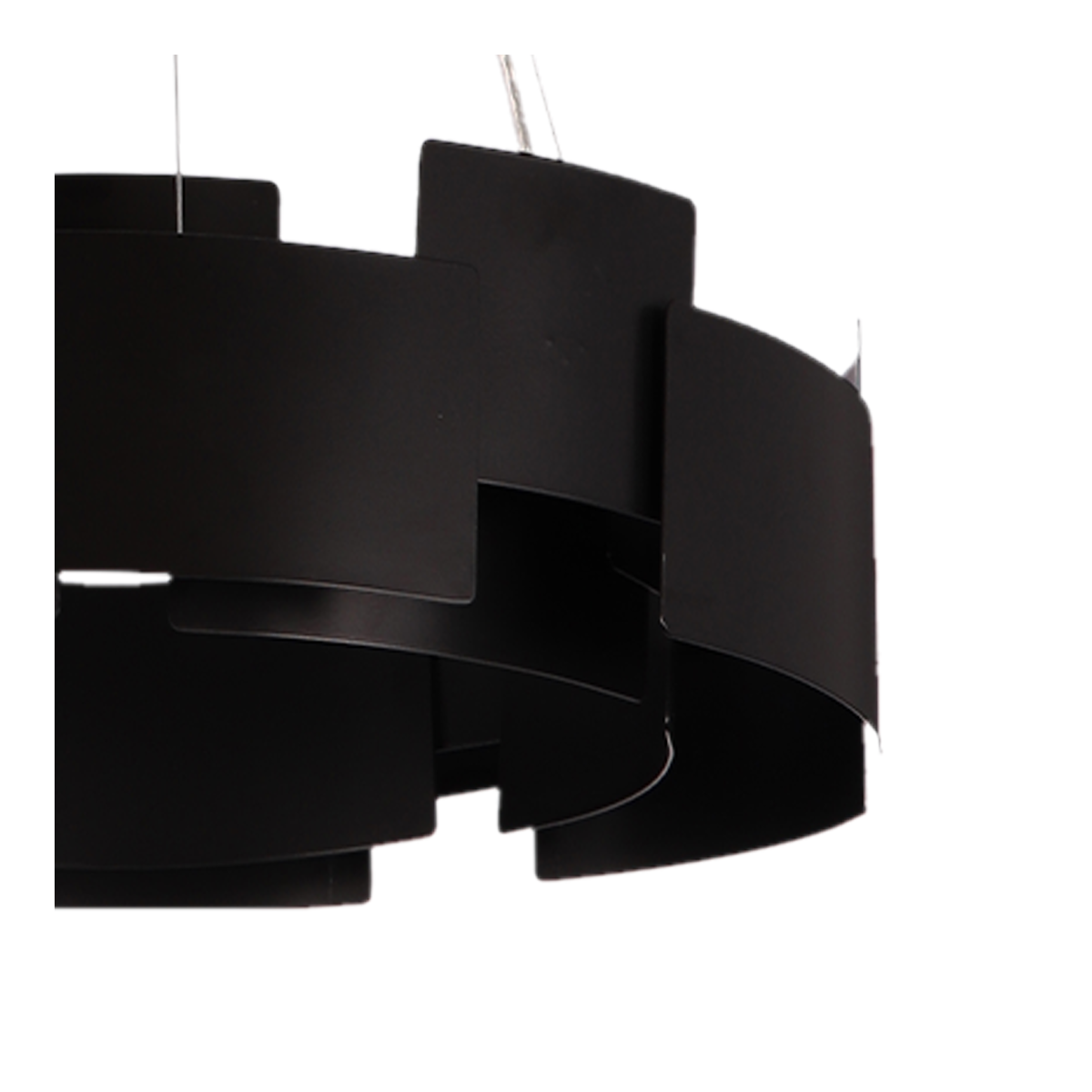 MiLagro Lampa wisząca TORINO BLACK 24W LED ML6141
