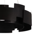 MiLagro Lampa wisząca TORINO BLACK 24W LED ML6141