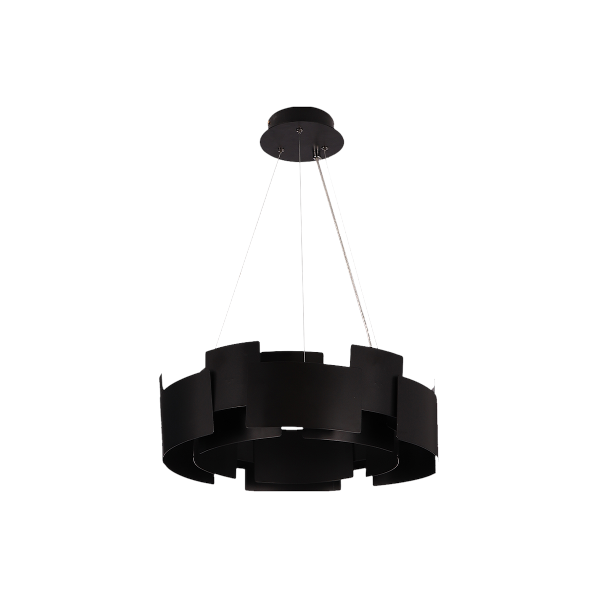MiLagro TORINO BLACK 24W LED stylowe oświetlenie