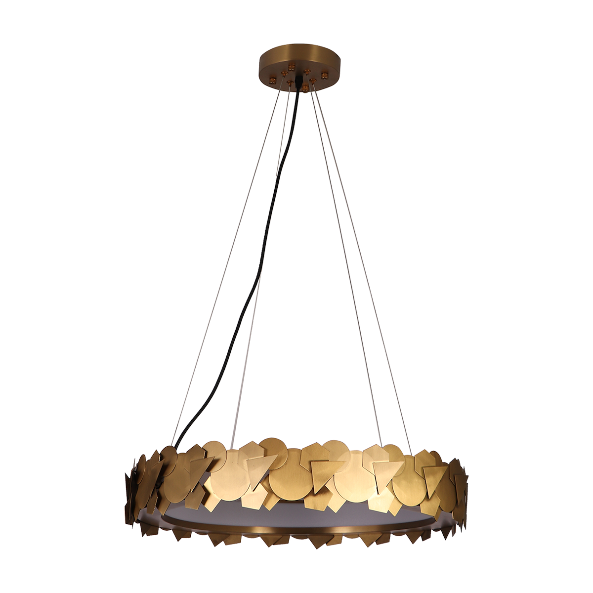 MiLagro Lampa wisząca SOHO GOLD 24W LED ML6156