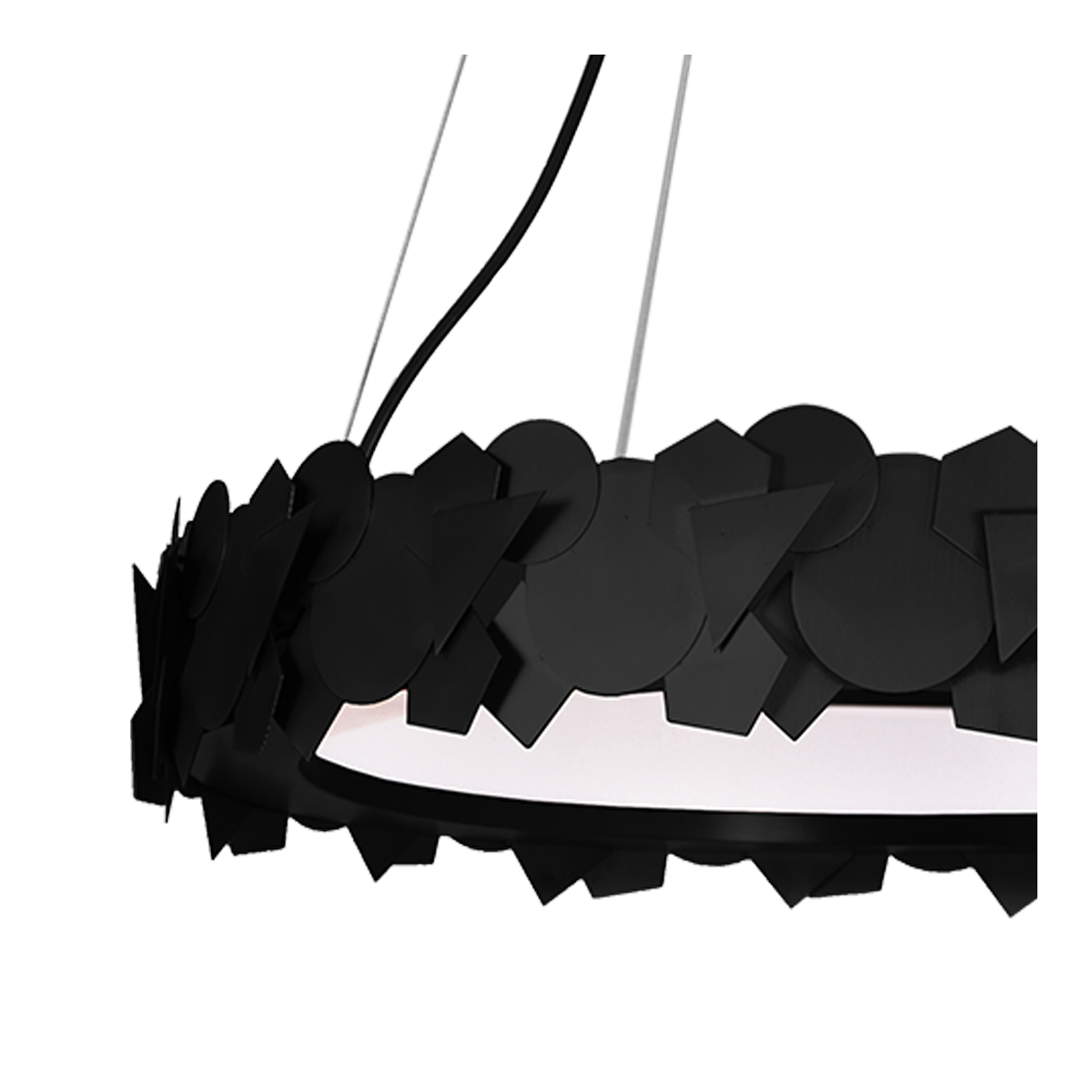 MiLagro Lampa wisząca SOHO BLACK 24W LED ML6157