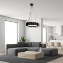 MiLagro Lampa wisząca SOHO BLACK 24W LED ML6157