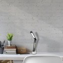 Lampka biurkowa TORI LED biała designerskie lampy LED