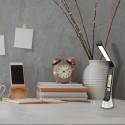 Lampka biurkowa TORI LED biała designerskie lampy LED
