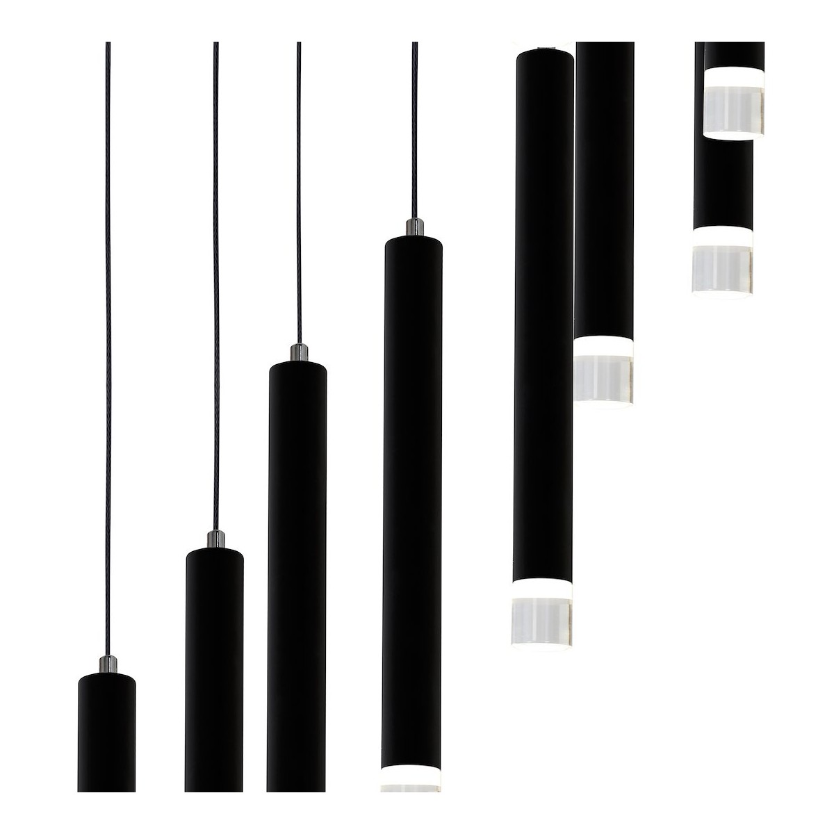MiLagro CARBON 12W LED klimatyczne oświetlenie