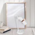 Lampka nocna VIDAR biała niepowtarzalne oświetlenie wnętrza