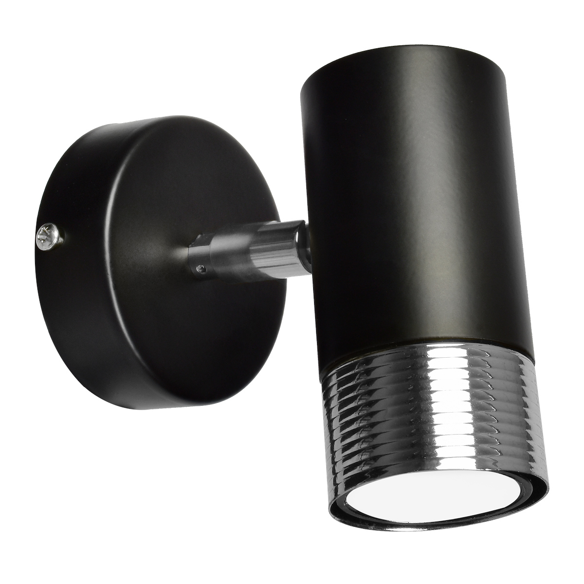 MiLagro Kinkiet DANI BLACK/CHROME 1xGU10 MLP6229