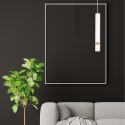 MiLagro Lampa wisząca Joker Biały / Drewno 1xGU10 MLP6301
