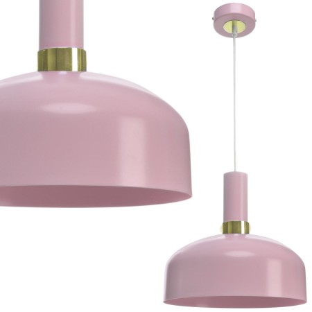 MiLagro MALMO PINK 1xE27 stylowe oświetlenie