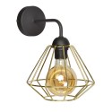 MiLagro LUPO BLACK GOLD nowoczesne lampy do wnętrz