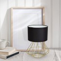 MiLagro LUPO BLACK GOLD designerskie lampy LED