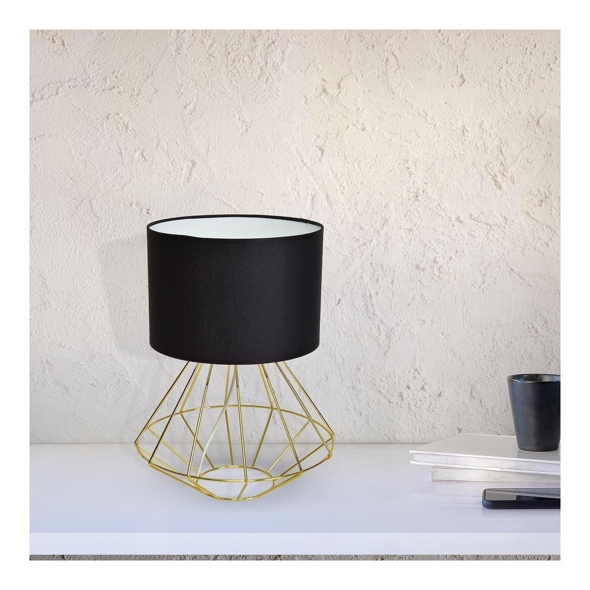 MiLagro LUPO BLACK GOLD designerskie lampy LED