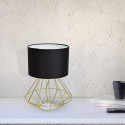 MiLagro LUPO BLACK GOLD designerskie lampy LED
