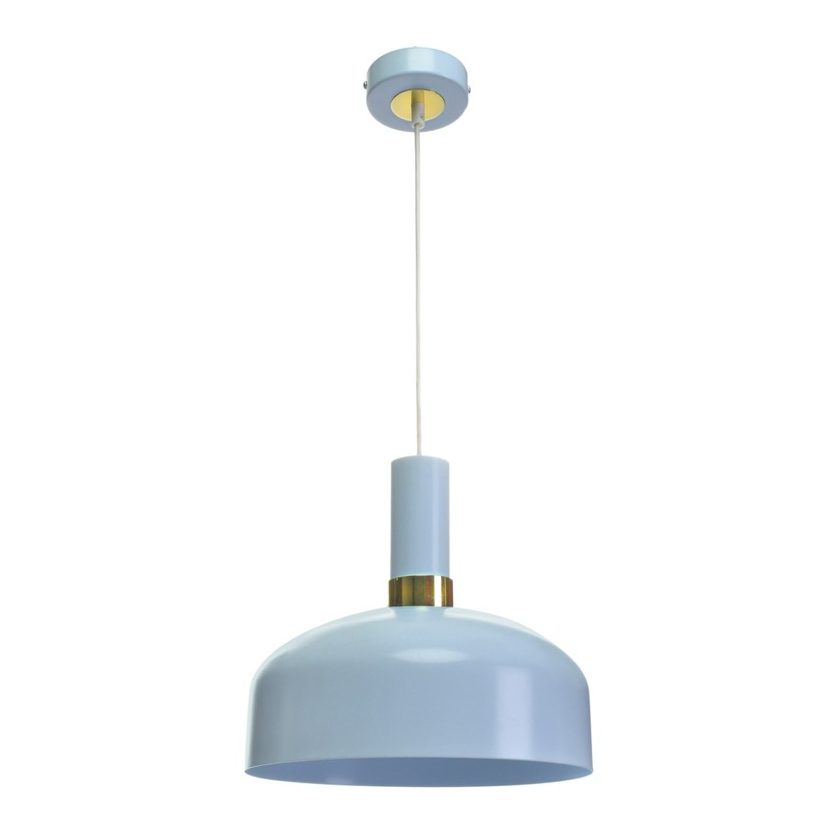 MiLagro Lampa wisząca MALMO BLUE 1xE27 MLP6201