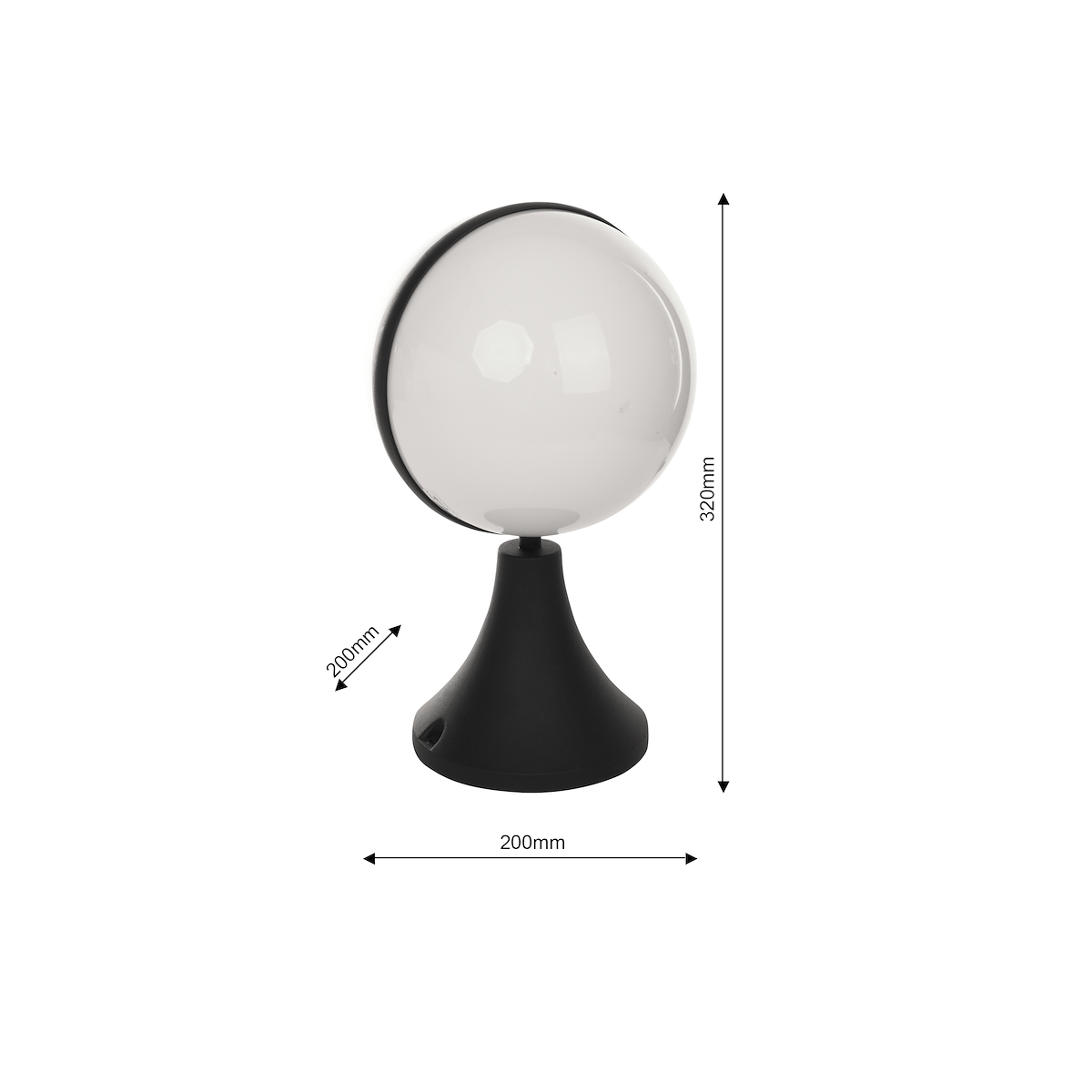 MiLagro CIRCULO lampa ogrodowa eleganckie oświetlenie