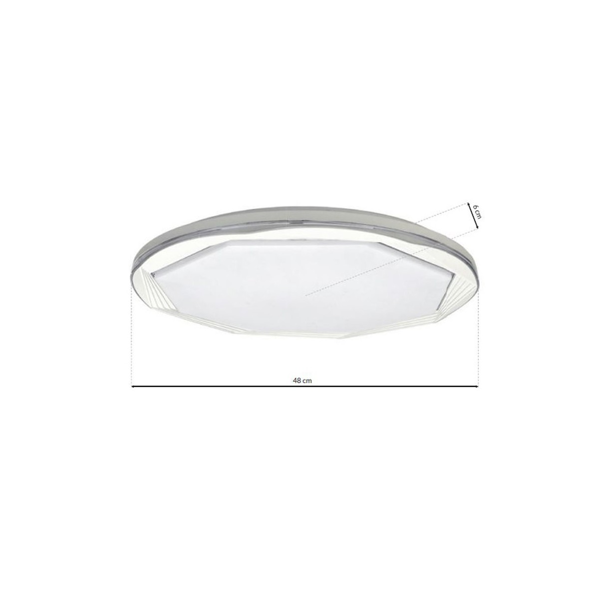 MiLagro OPTIMA 52W LED nietuzinkowe oświetlenie