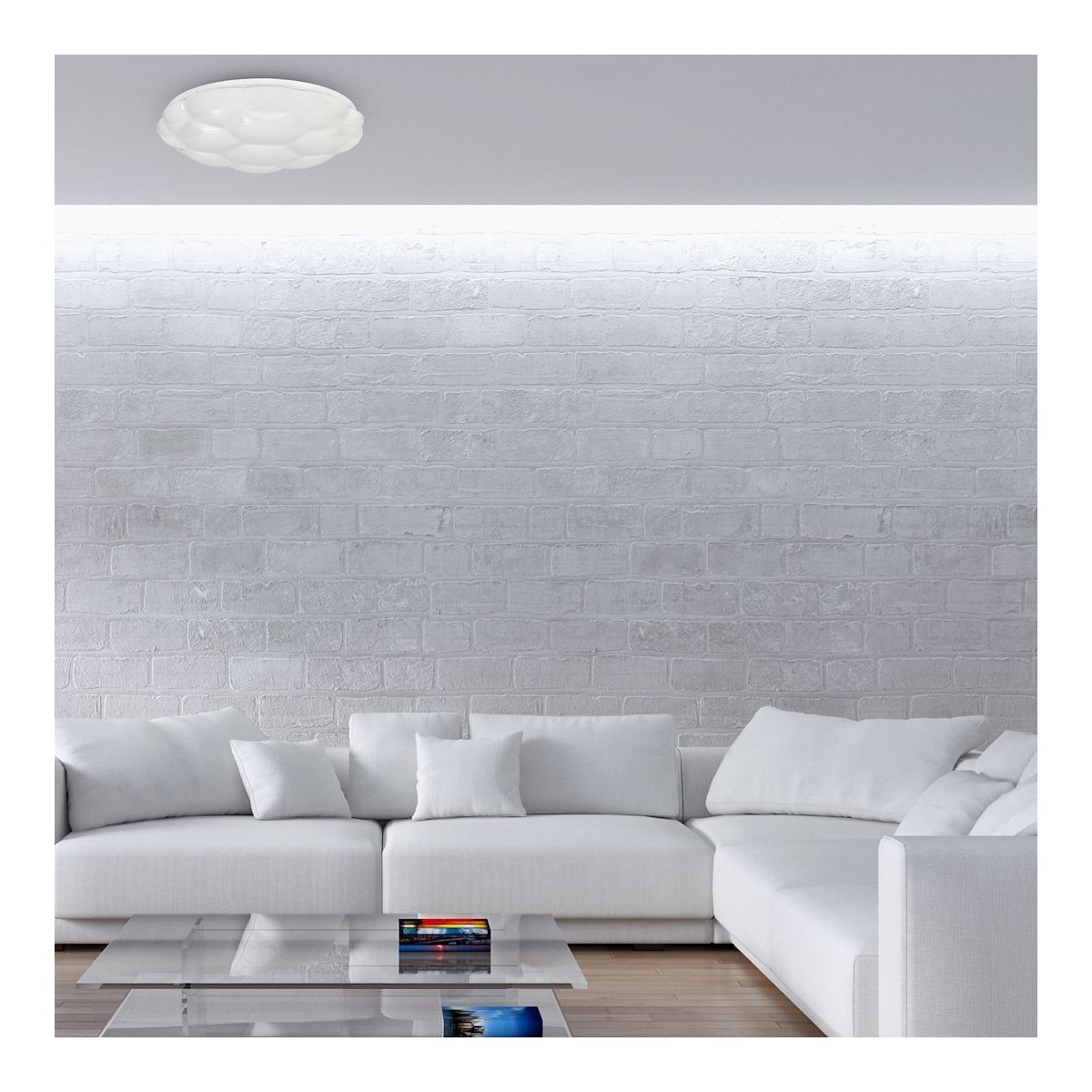 MiLagro CLOUD plafon LED nowoczesne lampy do wnętrz