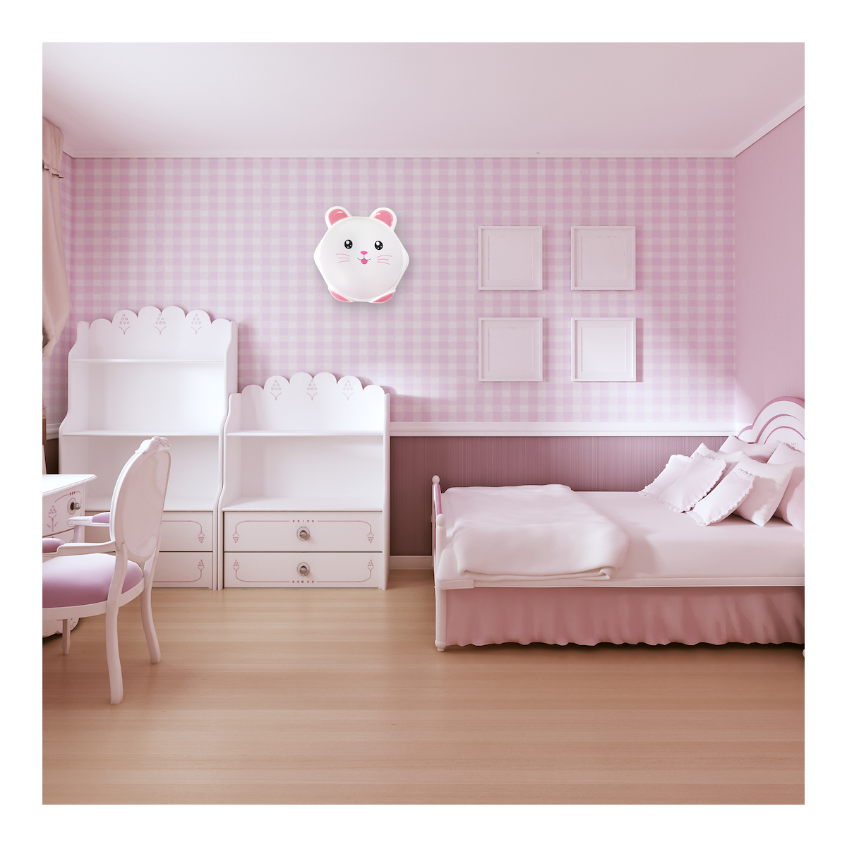 MiLagro SWEET PINK plafon LED wyjątkowy element aranżacji