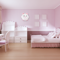 MiLagro Plafon SWEET PINK 20W LED O400 mm ML6180