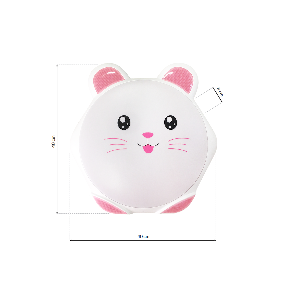 MiLagro Plafon SWEET PINK 20W LED O400 mm ML6180