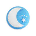 MiLagro Plafon NOTE BLUE 45W LED O480 mm ML6183
