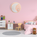 MiLagro Plafon NOTE PINK 45W LED O480 mm ML6184