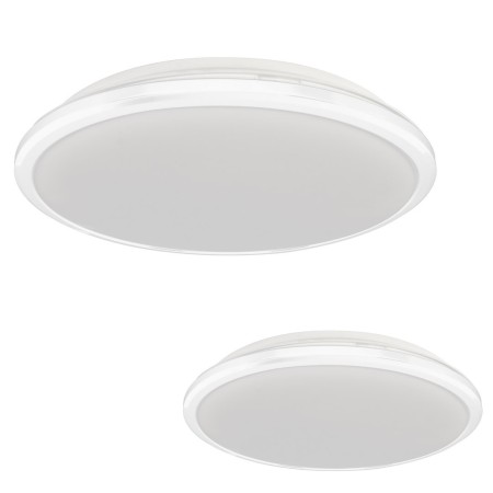 MiLagro Plafon Terma Biały 24W LED IP44 O360 mm ML6403
