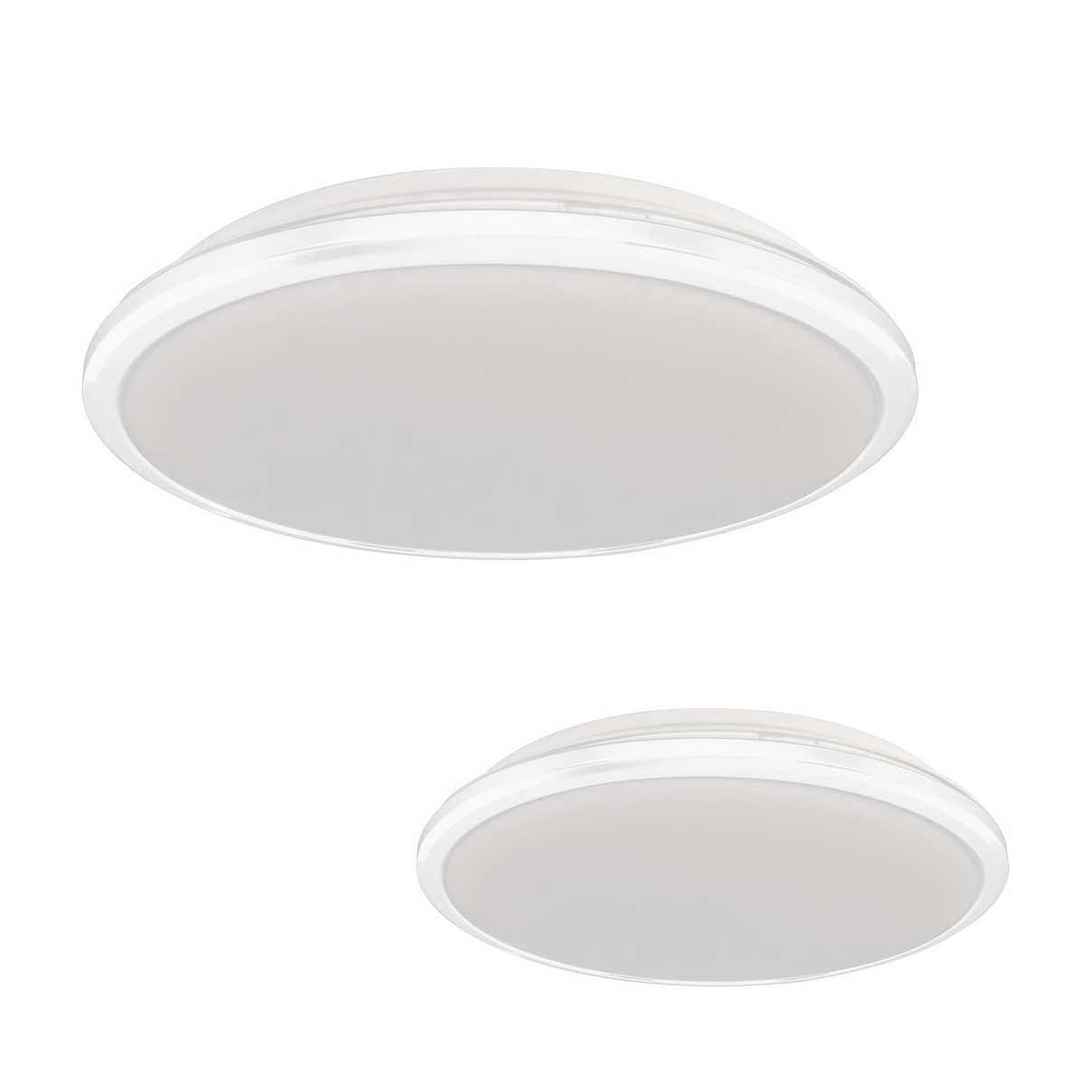 MiLagro Plafon Terma Biały 24W LED IP44 O360 mm ML6403