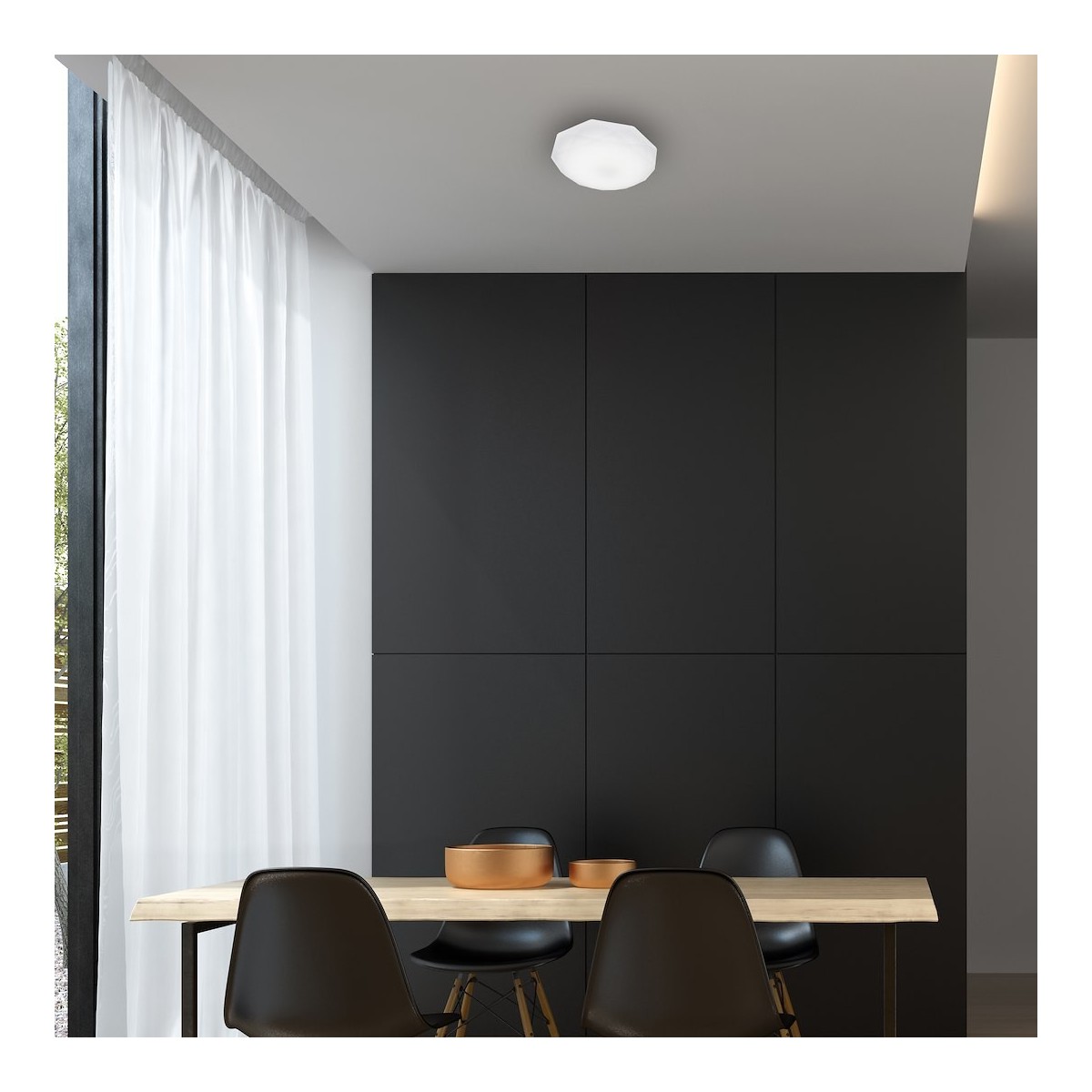 MiLagro HEX 12W LED plafon designerskie lampy LED