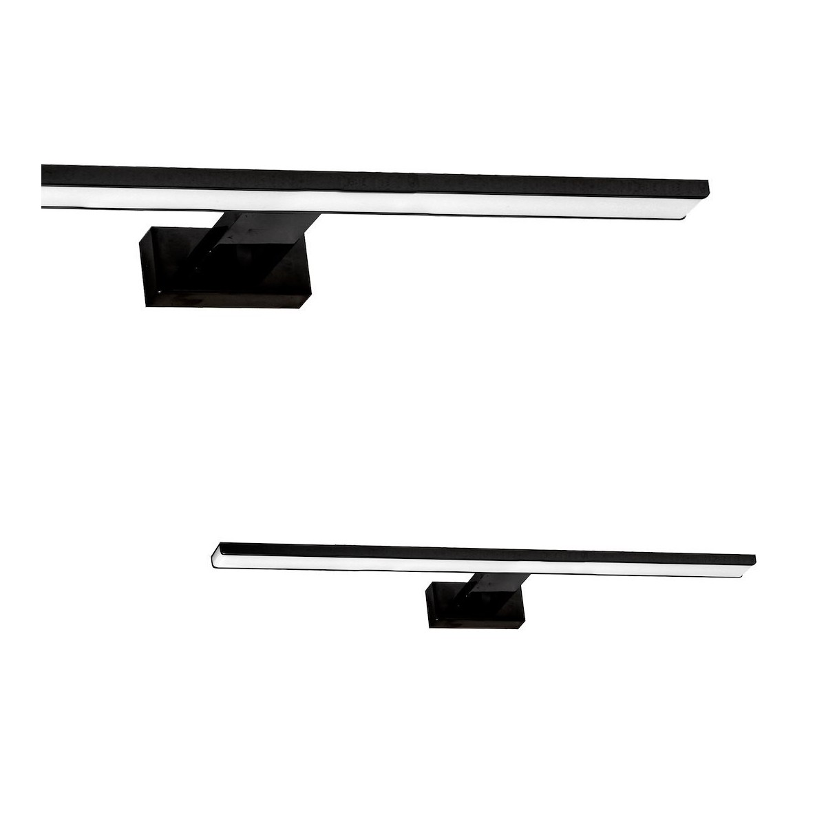 MiLagro Kinkiet SHINE BLACK 80cm 15W LED ML6336