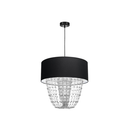 MiLagro Lampa wisząca ALMERIA BLACK/CHROME 1xE27 MLP6432