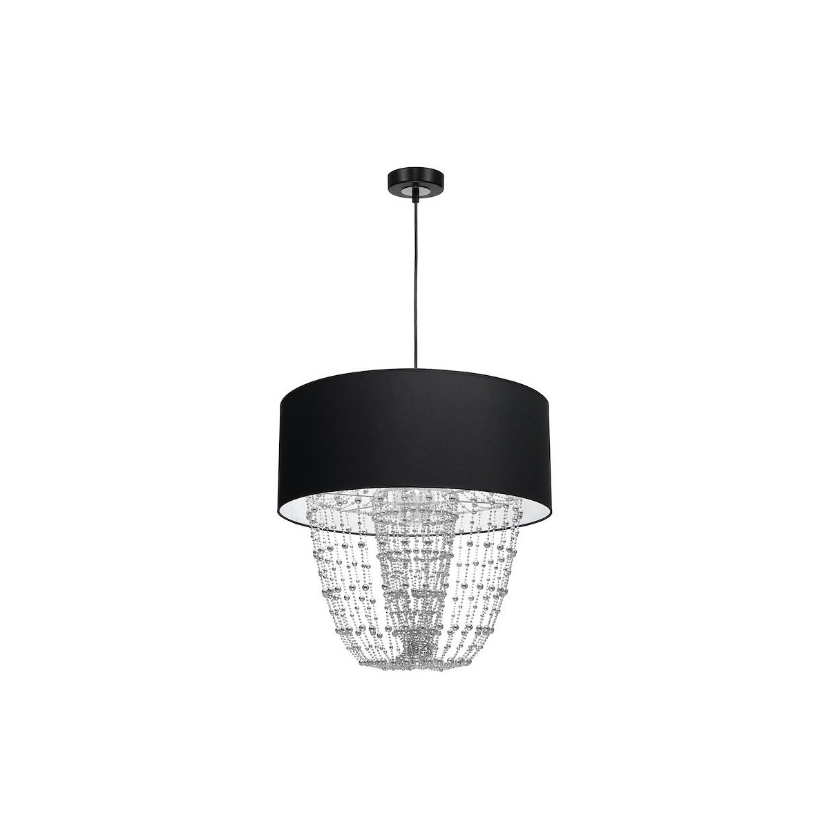 MiLagro ALMERIA BLACK/CHROME światło podkreślające charakter wnętrza