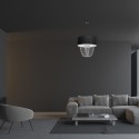 MiLagro ALMERIA BLACK/CHROME światło podkreślające charakter wnętrza