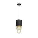 MiLagro ALMERIA BLACK GOLD stylowe lampy sufitowe