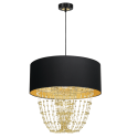 MiLagro Lampa wisząca ALMERIA BLACK/GOLD 1xE27 MLP6442