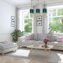 MiLagro ALMERIA GREEN GOLD designerskie oświetlenie