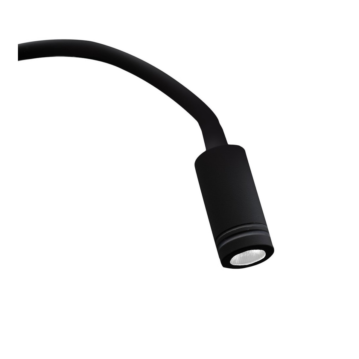 MiLagro Lampka nocna BASE 8W+2W BLACK ML63500