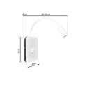 MiLagro BASE biała LED USB światło podkreślające charakter wnętrza