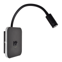 MiLagro BASE BLACK USB LED nowoczesne lampy do wnętrz