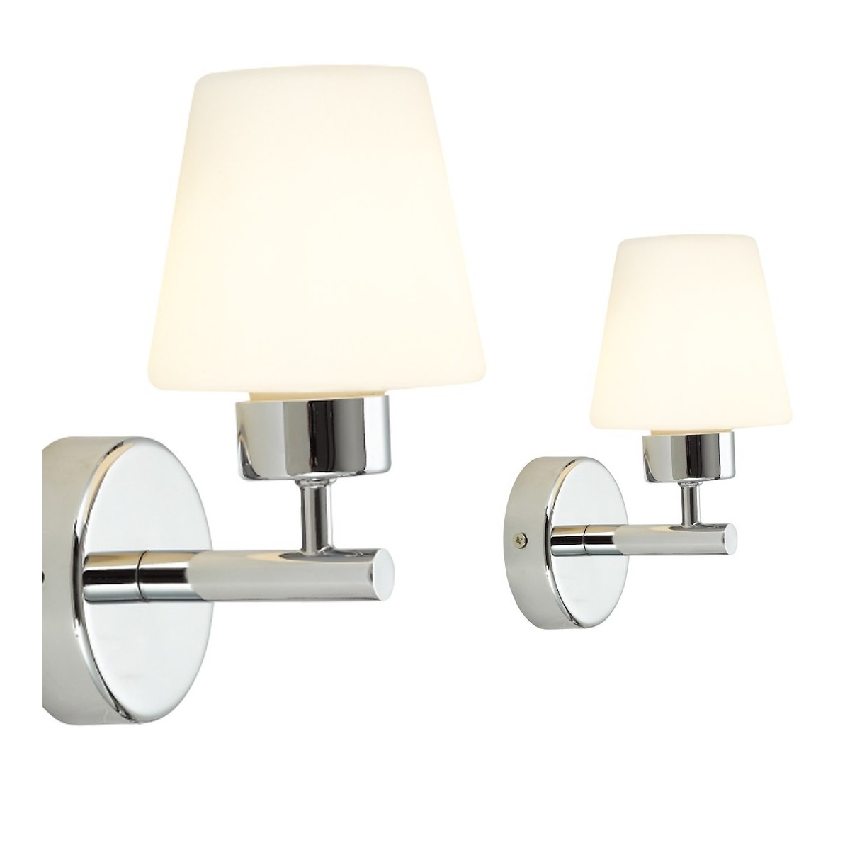MiLagro LEE CHROME kinkiet designerskie oświetlenie