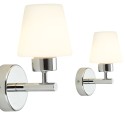 MiLagro LEE CHROME kinkiet designerskie oświetlenie