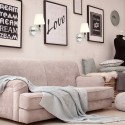 MiLagro LEE CHROME kinkiet designerskie oświetlenie