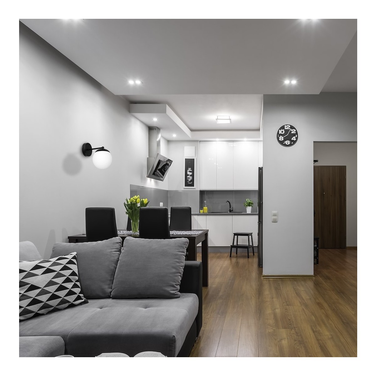 MiLagro Kinkiet LIMA BLACK 1xE14 MLP6521