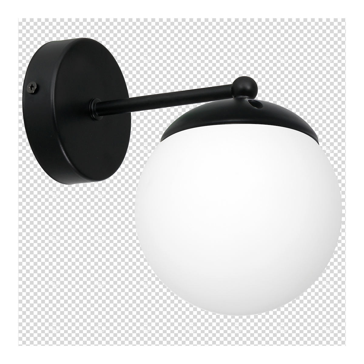 MiLagro Kinkiet LIMA BLACK 1xE14 MLP6521