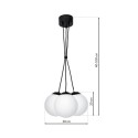 MiLagro LIMA BLACK 3xE14 wyjątkowa iluminacja
