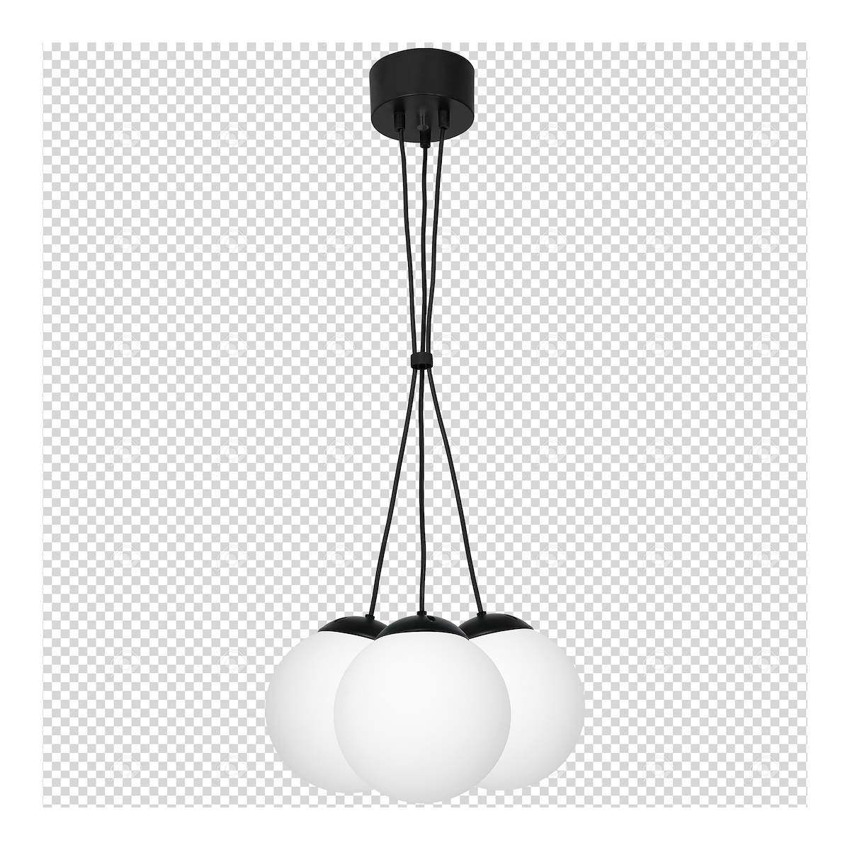 MiLagro LIMA BLACK 3xE14 wyjątkowa iluminacja