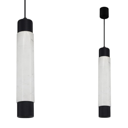 MiLagro MARBLE biało-czarna eleganckie oświetlenie