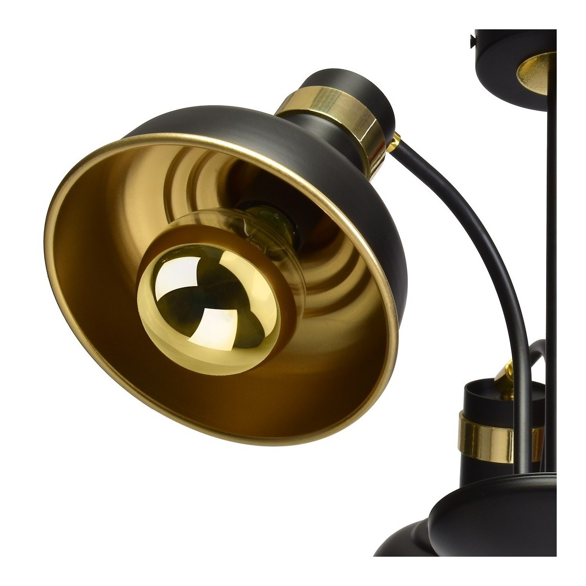 MiLagro MARGO BLACK GOLD efektowne oświetlenie