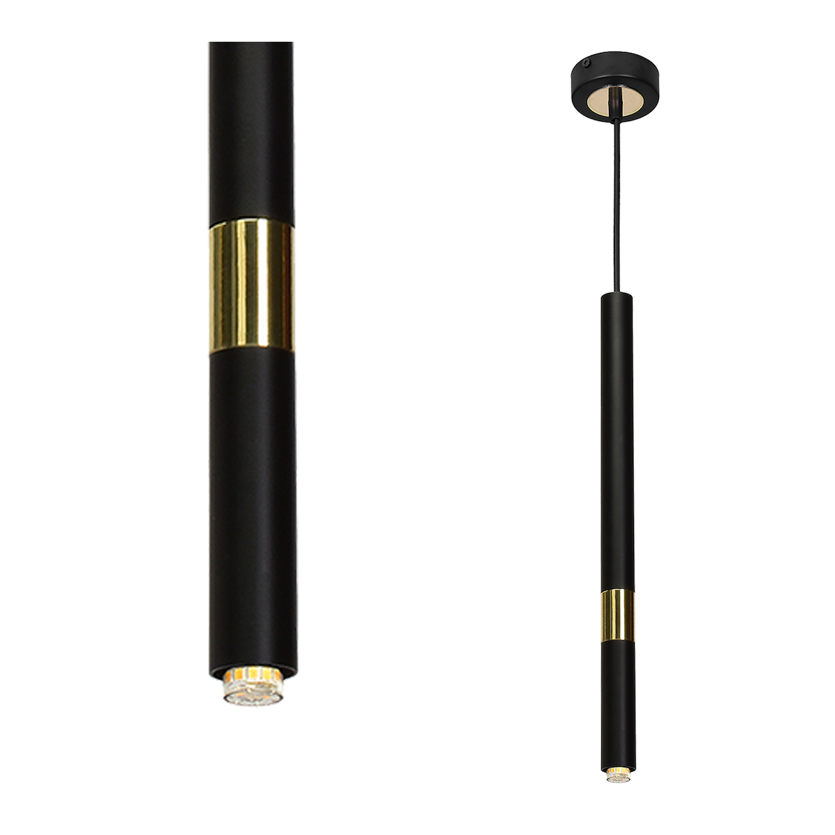 MiLagro MONZA BLACK GOLD wyjątkowa iluminacja