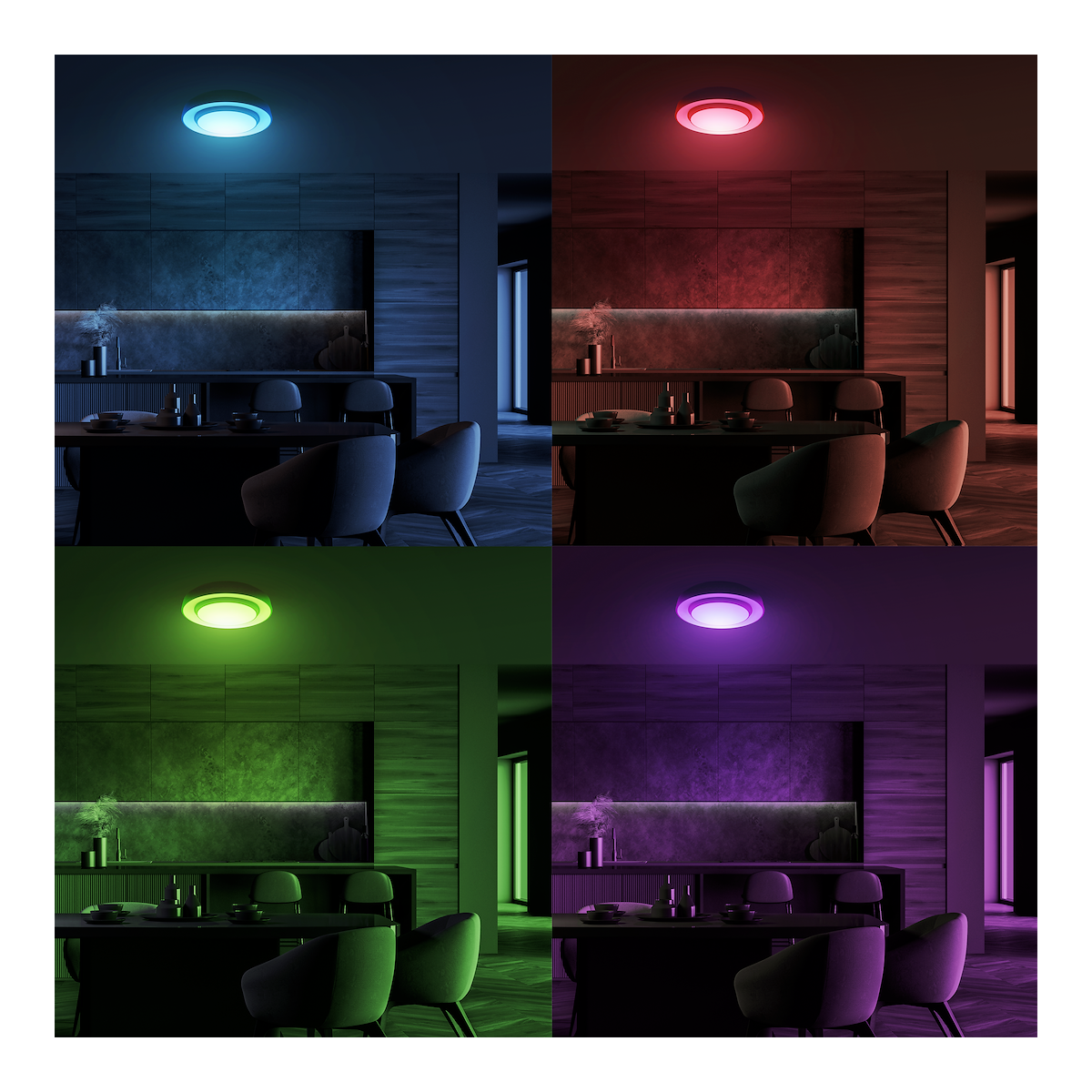 MiLagro NAOMI SMART LED RGB niepowtarzalne oświetlenie wnętrza